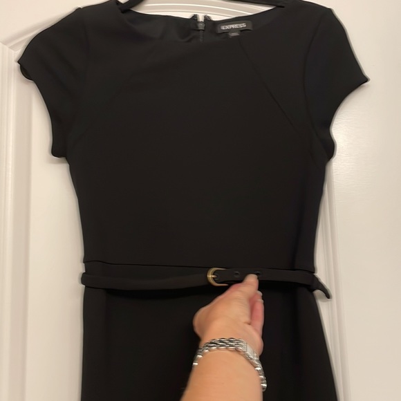 Women’s Express Black Dress Size XS - Picture 3 of 7